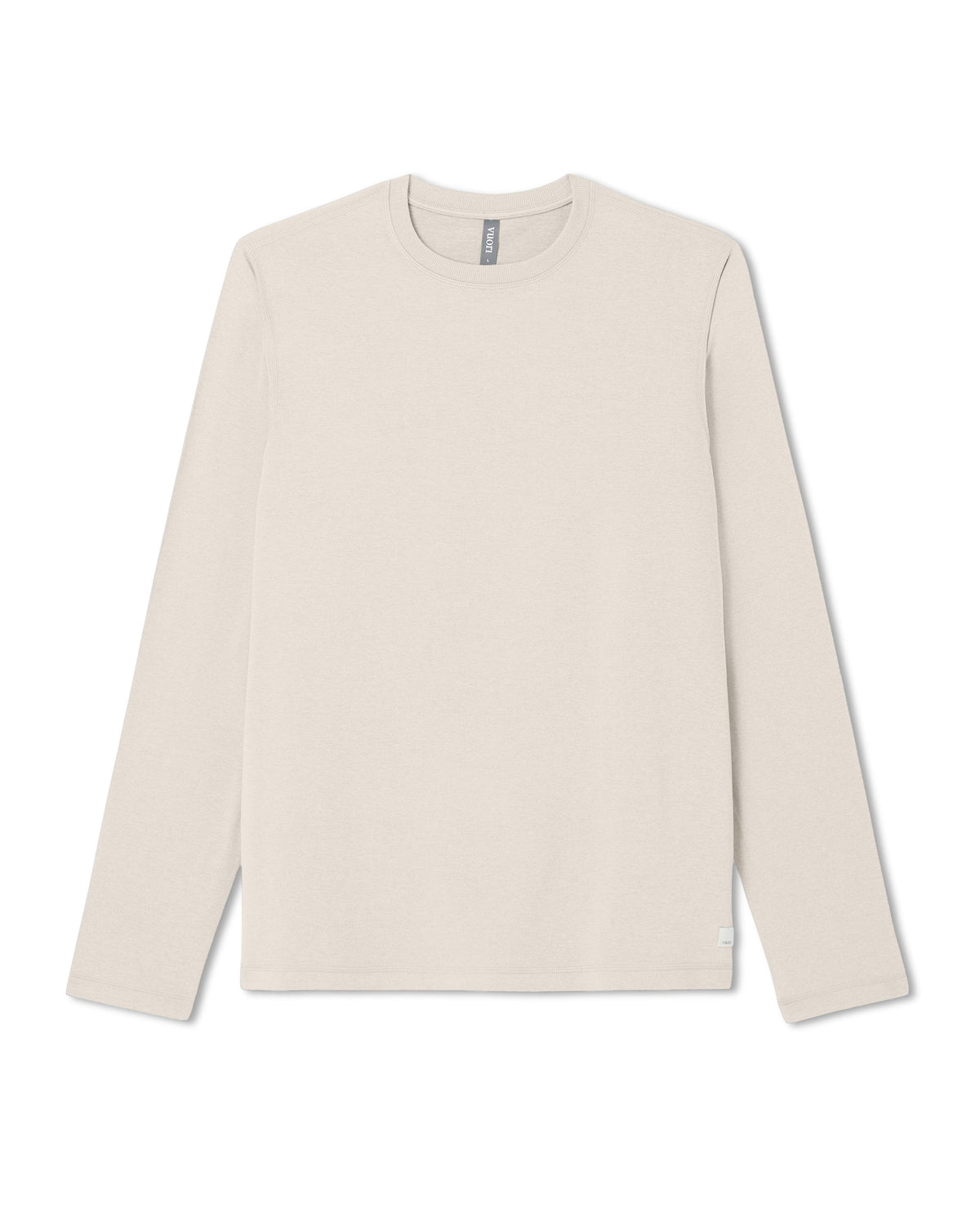 Long Sleeve Ponto Performance Tee | Oatmeal Heather