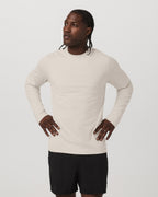 Long Sleeve Ponto Performance Tee | Oatmeal Heather