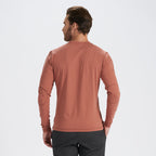 Long-Sleeve Ever Henley | Copper