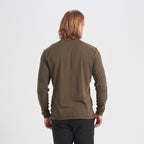 Long-Sleeve Ever Henley | Evergreen