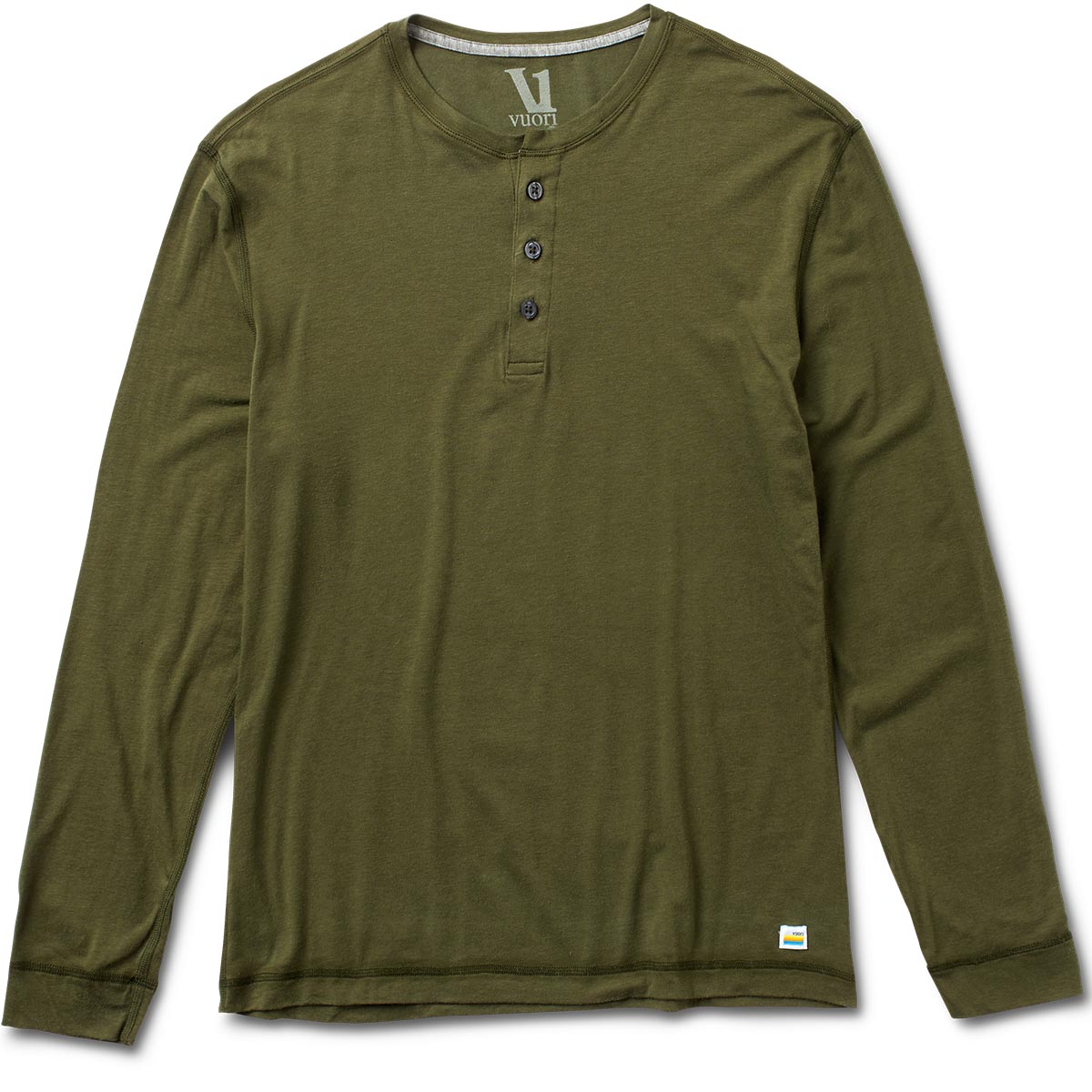 Long-Sleeve Ever Henley | Olive