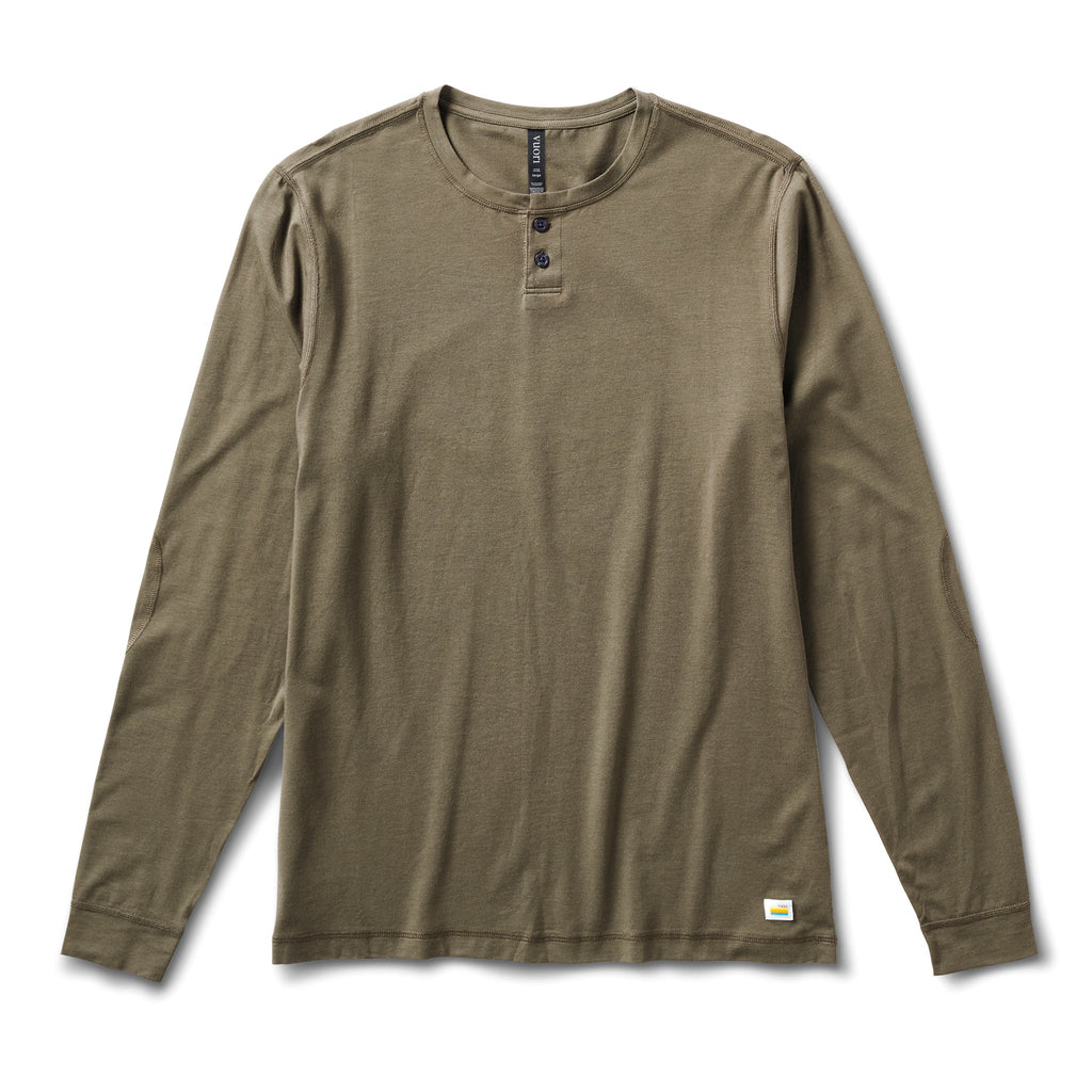 Long-Sleeve Ever Henley | Evergreen
