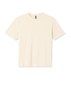 Short Sleeve Vuori Heavyweight Cotton Tee - Relaxed Fit | Buttermilk Heather
