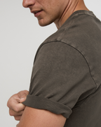 Short Sleeve Vuori Heavyweight Cotton Tee - Relaxed Fit | Oregano Garment Dye