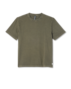 Short Sleeve Vuori Heavyweight Cotton Tee - Relaxed Fit | Oregano Garment Dye