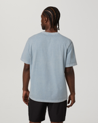 Short Sleeve Vuori Heavyweight Cotton Tee - Relaxed Fit | Raindrop Garment Dye