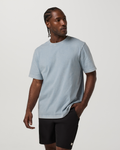 Short Sleeve Vuori Heavyweight Cotton Tee - Relaxed Fit | Raindrop Garment Dye