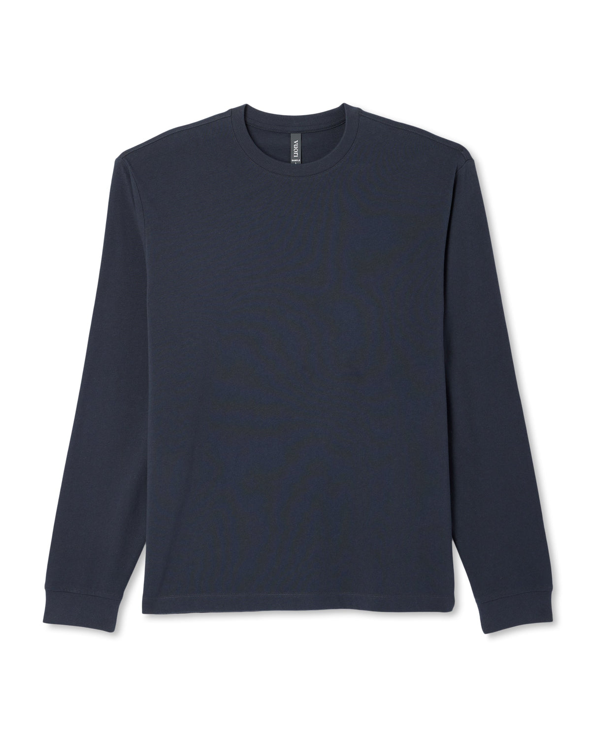 Long Sleeve Vuori Heavyweight Cotton Tee - Relaxed Fit | Navy