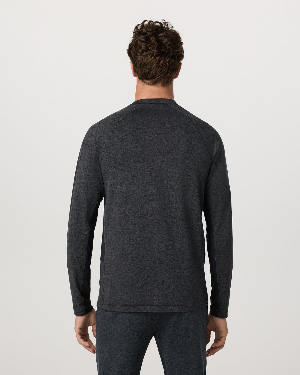 Long Sleeve Ponto Hybrid Baselayer | Charcoal Heather