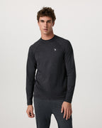 Long Sleeve Ponto Hybrid Baselayer | Charcoal Heather