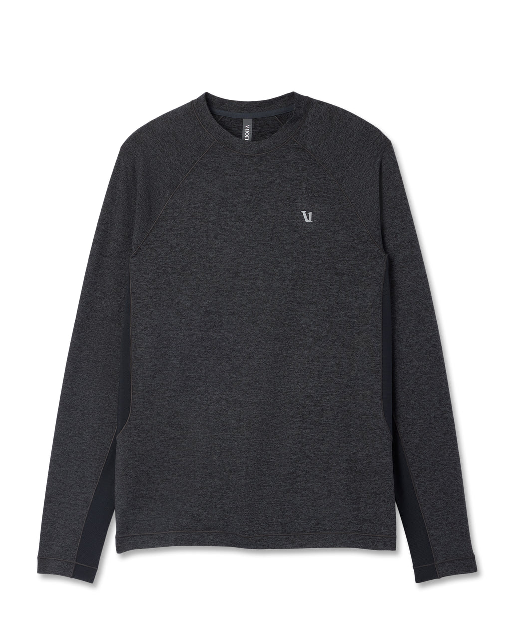 Long Sleeve Ponto Hybrid Baselayer | Charcoal Heather