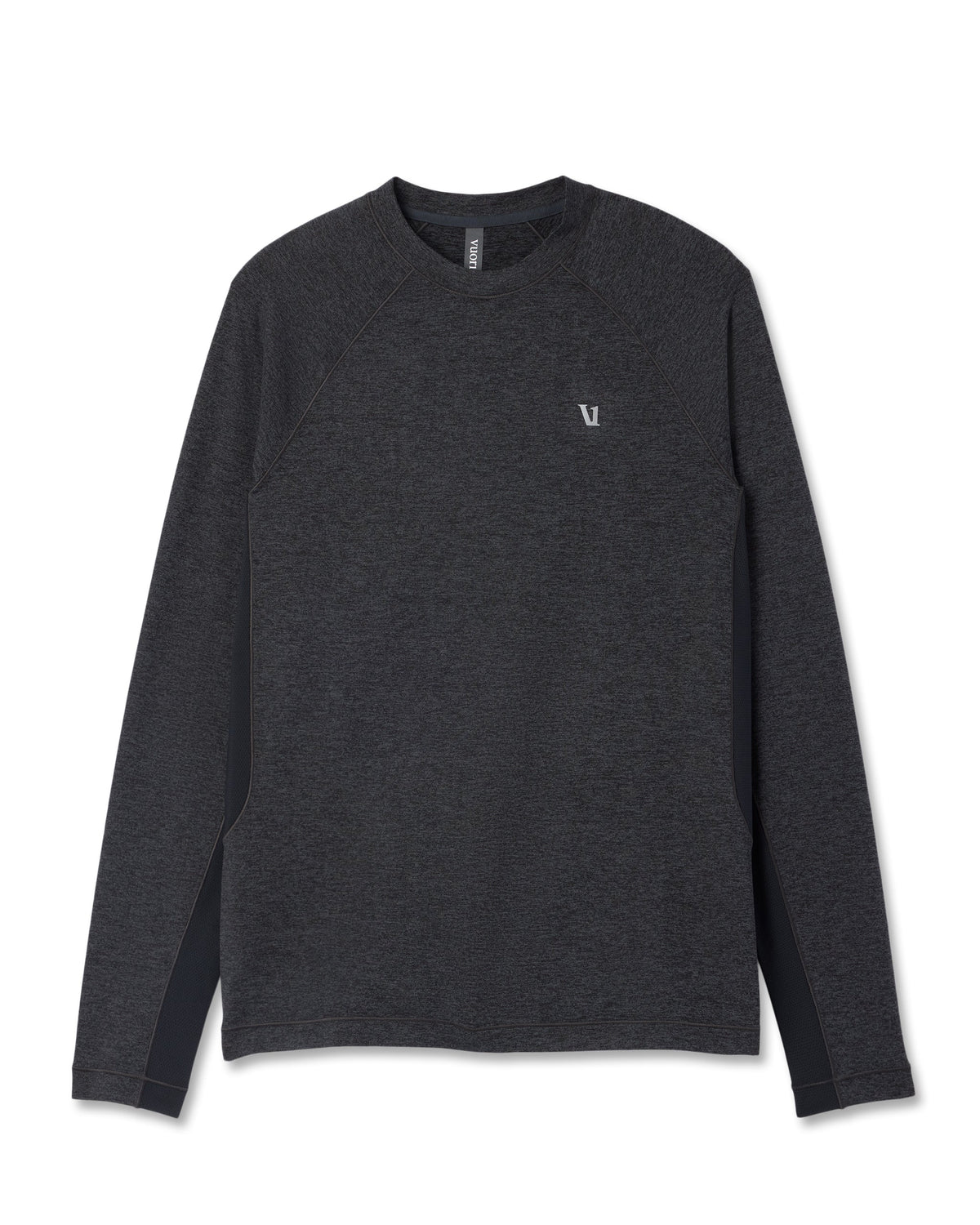 Long Sleeve Ponto Hybrid Baselayer | Charcoal Heather