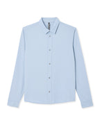 Long Sleeve Knit Oxford Button Down - Classic Fit | Blue Dusk