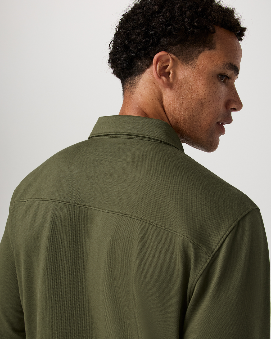Long Sleeve Knit Oxford Button Down - Classic Fit | Herb