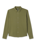 Long Sleeve Knit Oxford Button Down - Classic Fit | Herb