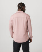Long Sleeve Knit Oxford Button Down - Classic Fit | Mauve