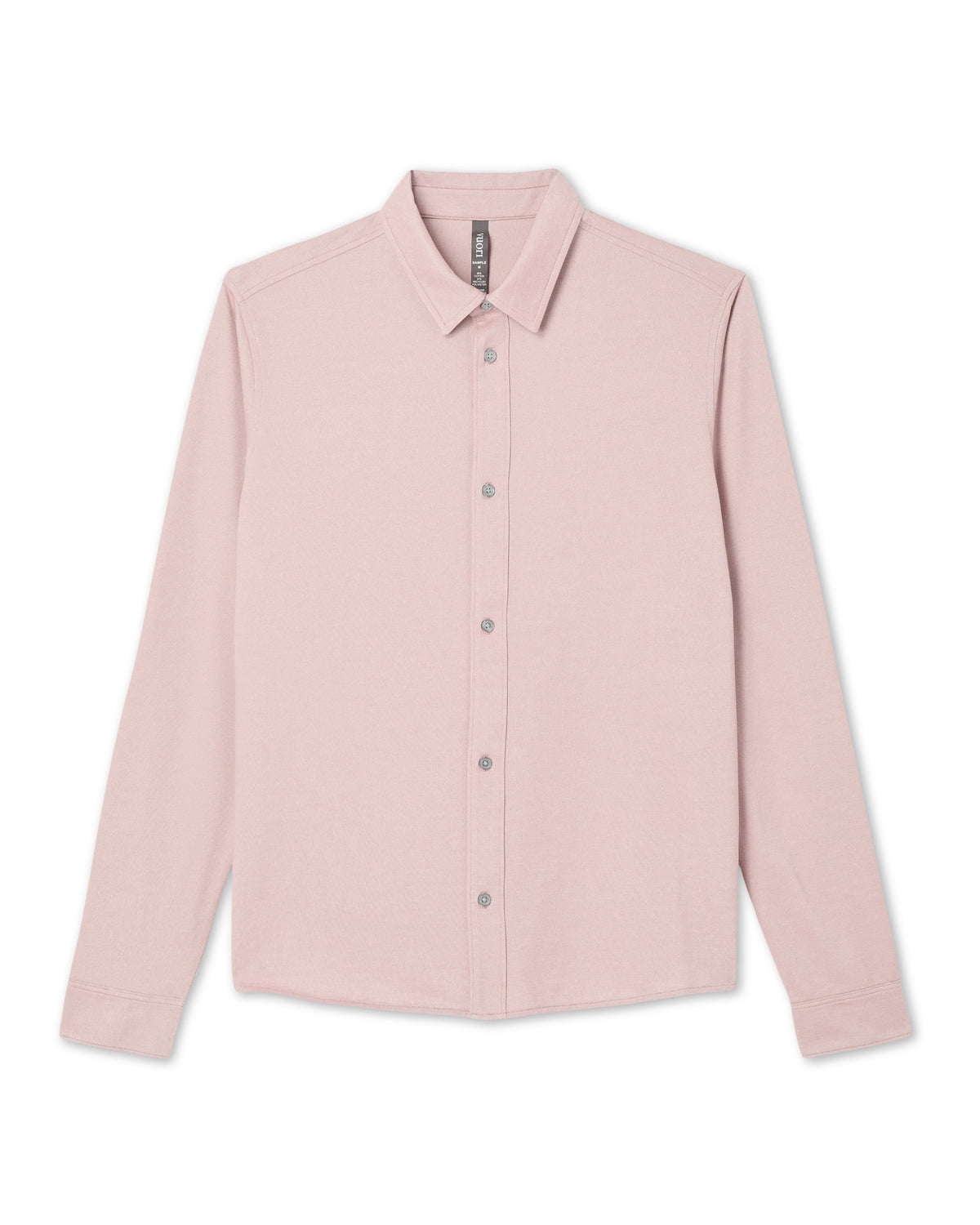 Long Sleeve Knit Oxford Button Down - Classic Fit | Mauve