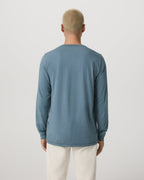Long Sleeve Tuvalu Tee | Abyss
