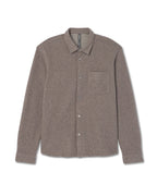 Long Sleeve Altitude Wool Button Down - Relaxed Fit | Phantom Grey