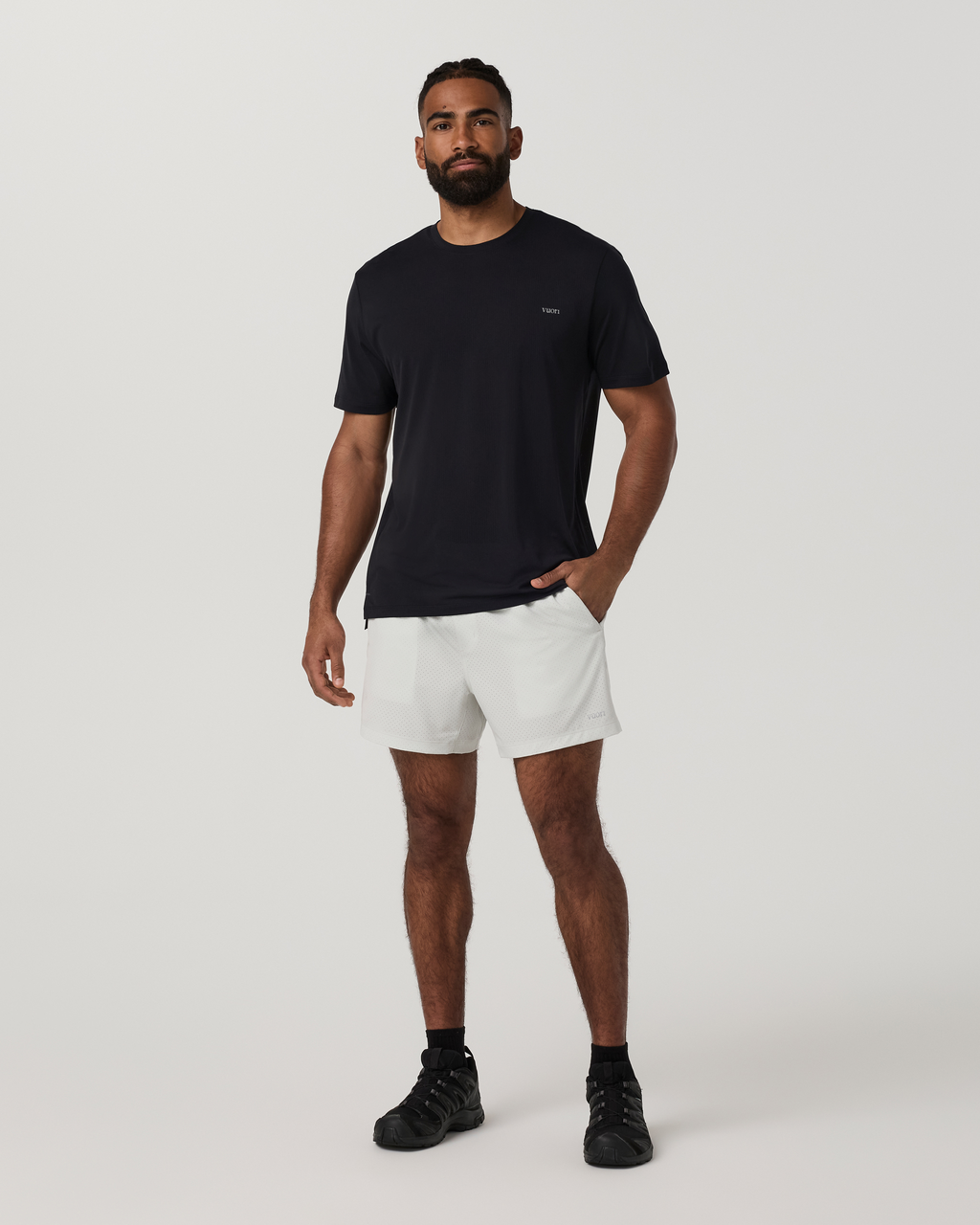 Short Sleeve Strato Breathe Tee | Black