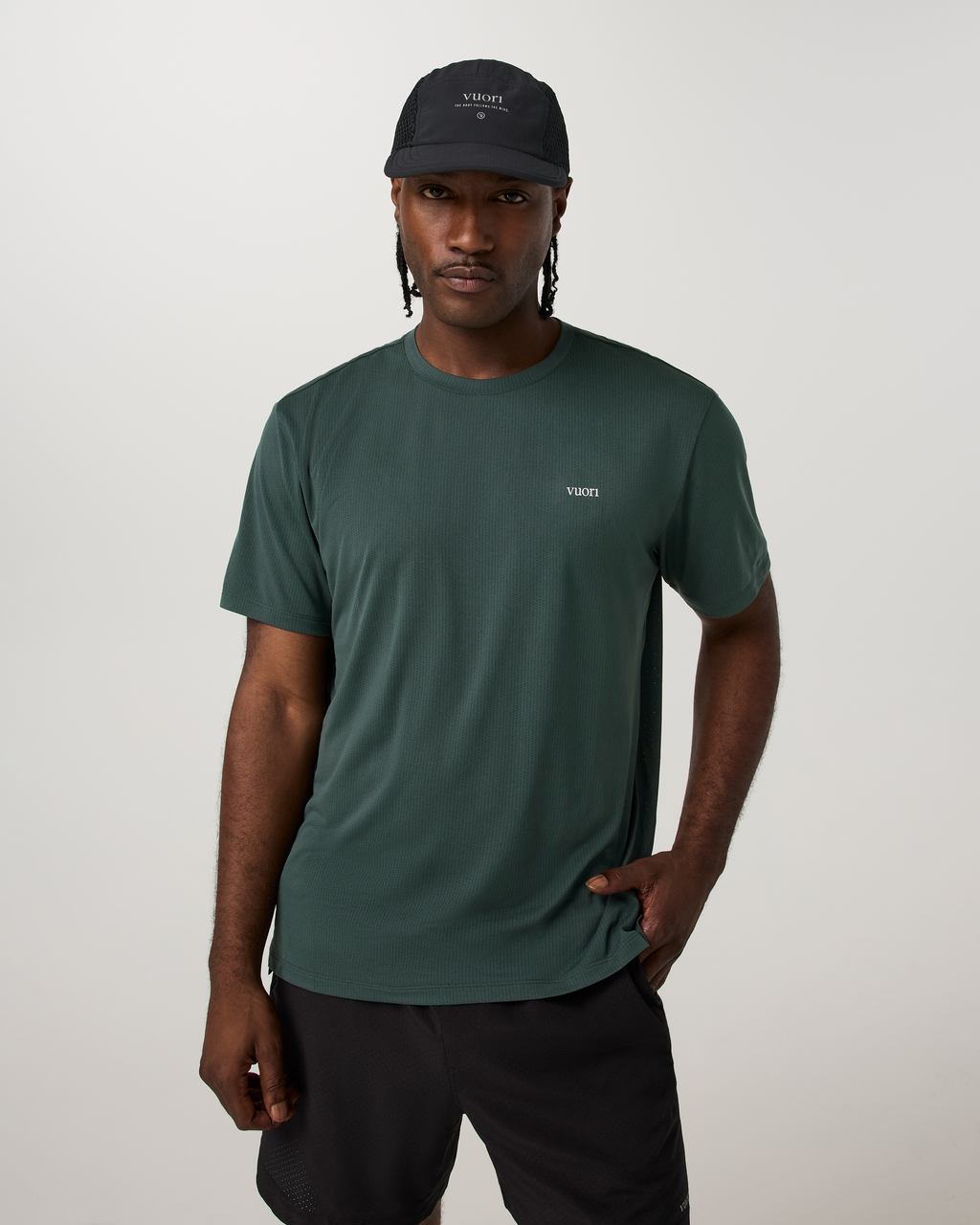 Short Sleeve Strato Breathe Tee | Hemlock
