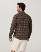 Long Sleeve Midweight Flannel Shirt | Elm