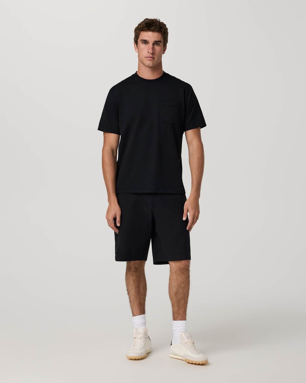 Short Sleeve Ponto Pocket Tee - Relaxed Fit | Black