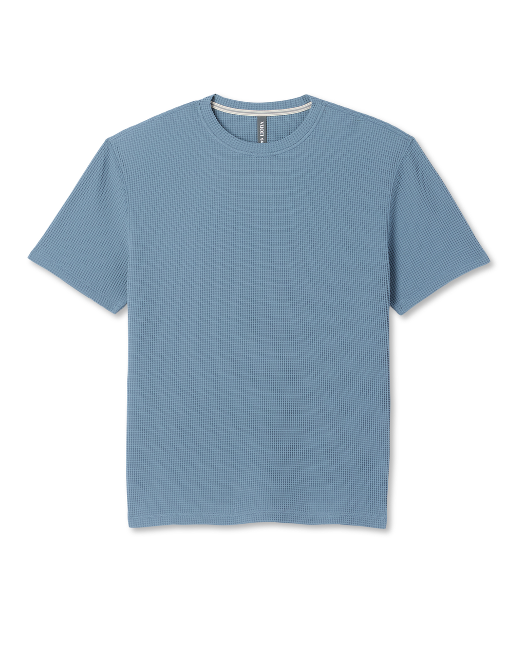 Short Sleeve Lightweight Tech Waffle Tee - Relaxed Fit | Waterfall