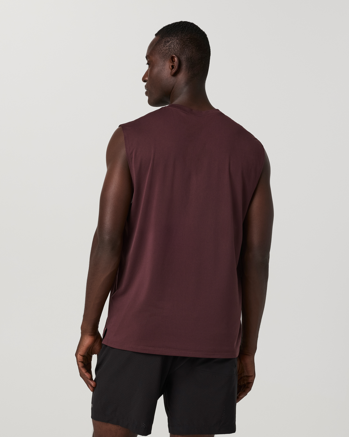 Sleeveless Strato Breathe Tank | Boysenberry