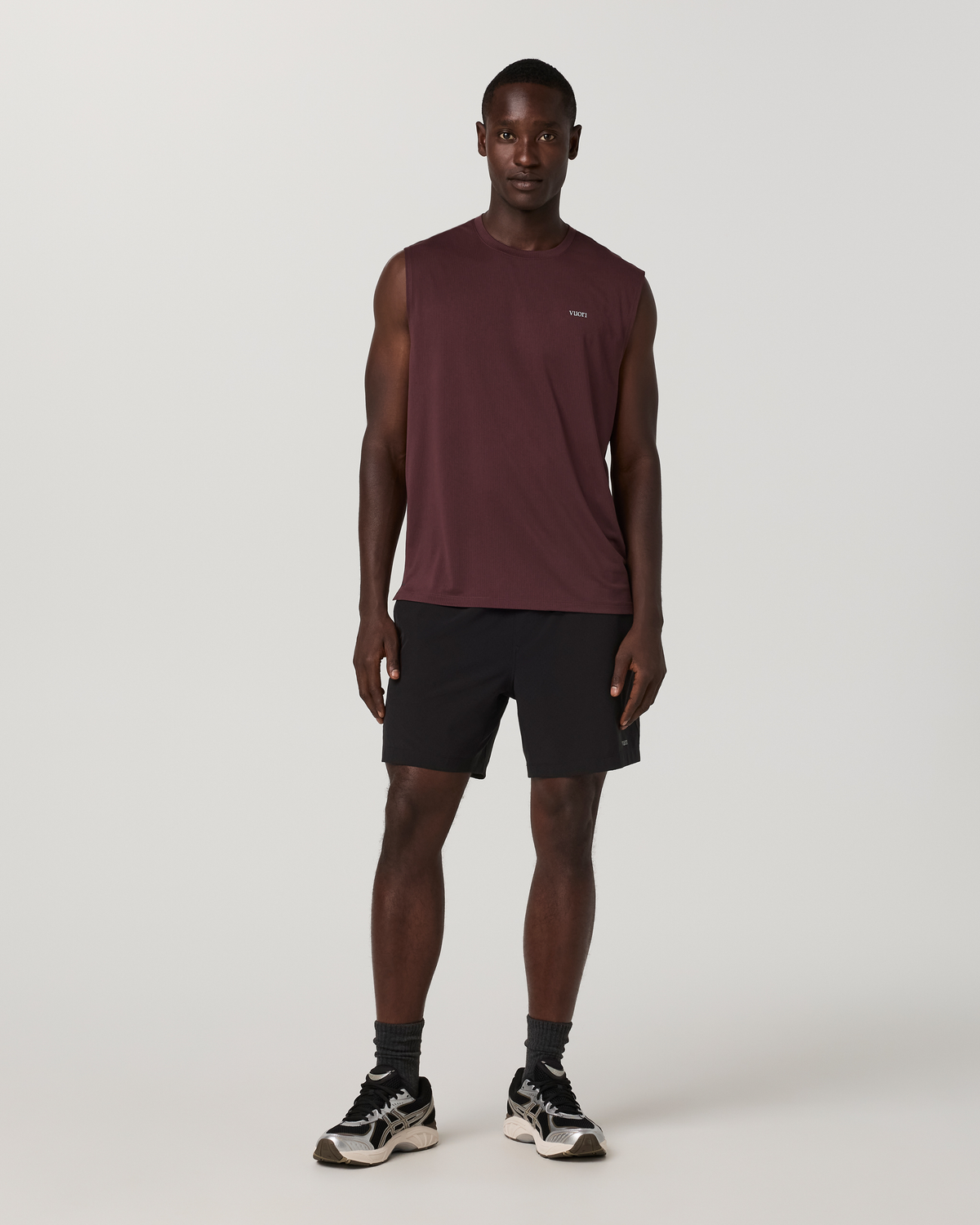 Sleeveless Strato Breathe Tank | Boysenberry
