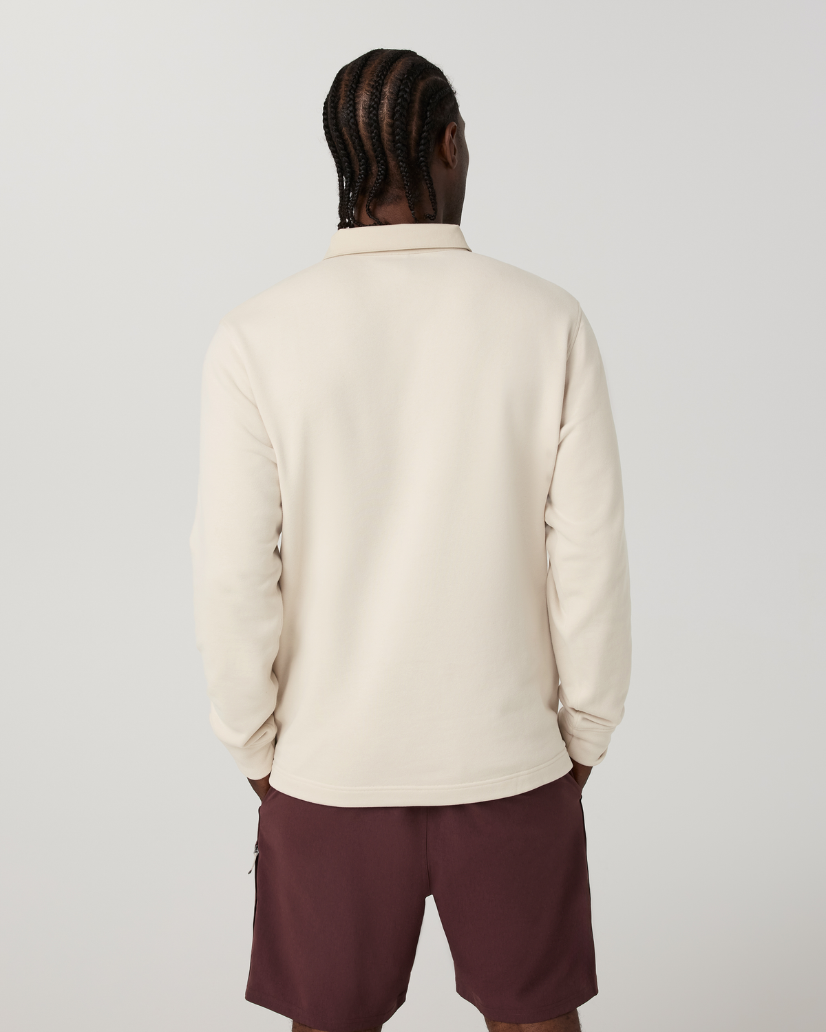 Long Sleeve Cypress Rugby | Bone