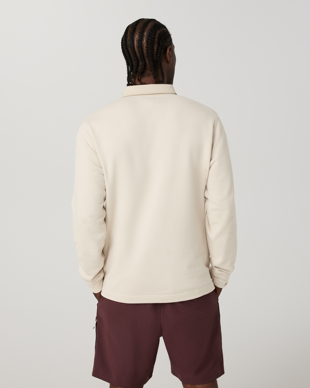 Long Sleeve Cypress Rugby | Bone