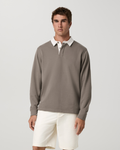 Long Sleeve Cypress Rugby | Smokey Taupe