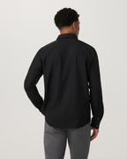 Long Sleeve Manhattan Button Down Shirt | Black