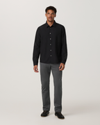 Long Sleeve Manhattan Button Down Shirt | Black