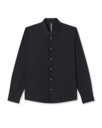 Long Sleeve Manhattan Button Down Shirt | Black