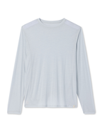 Long Sleeve Merino Wool Tee | Silverline