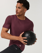 Strato Tech Tee | Fig Heather