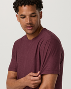 Strato Tech Tee | Fig Heather