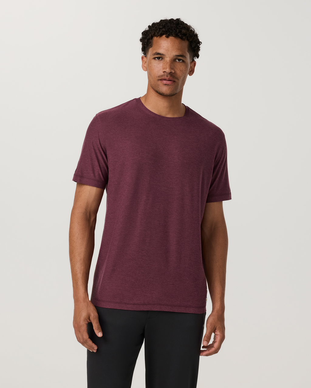 Strato Tech Tee | Fig Heather