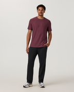 Strato Tech Tee | Fig Heather