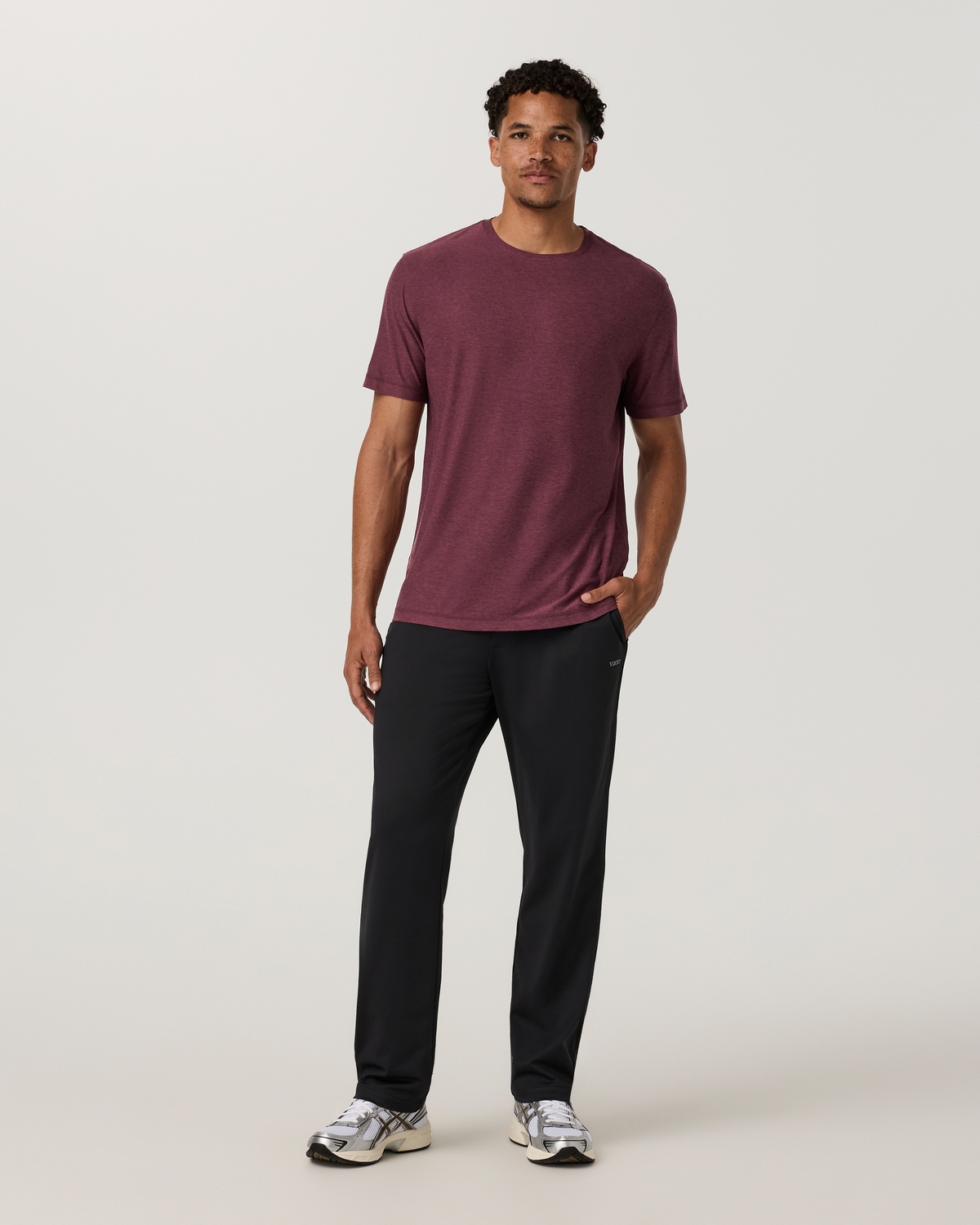 Strato Tech Tee | Fig Heather