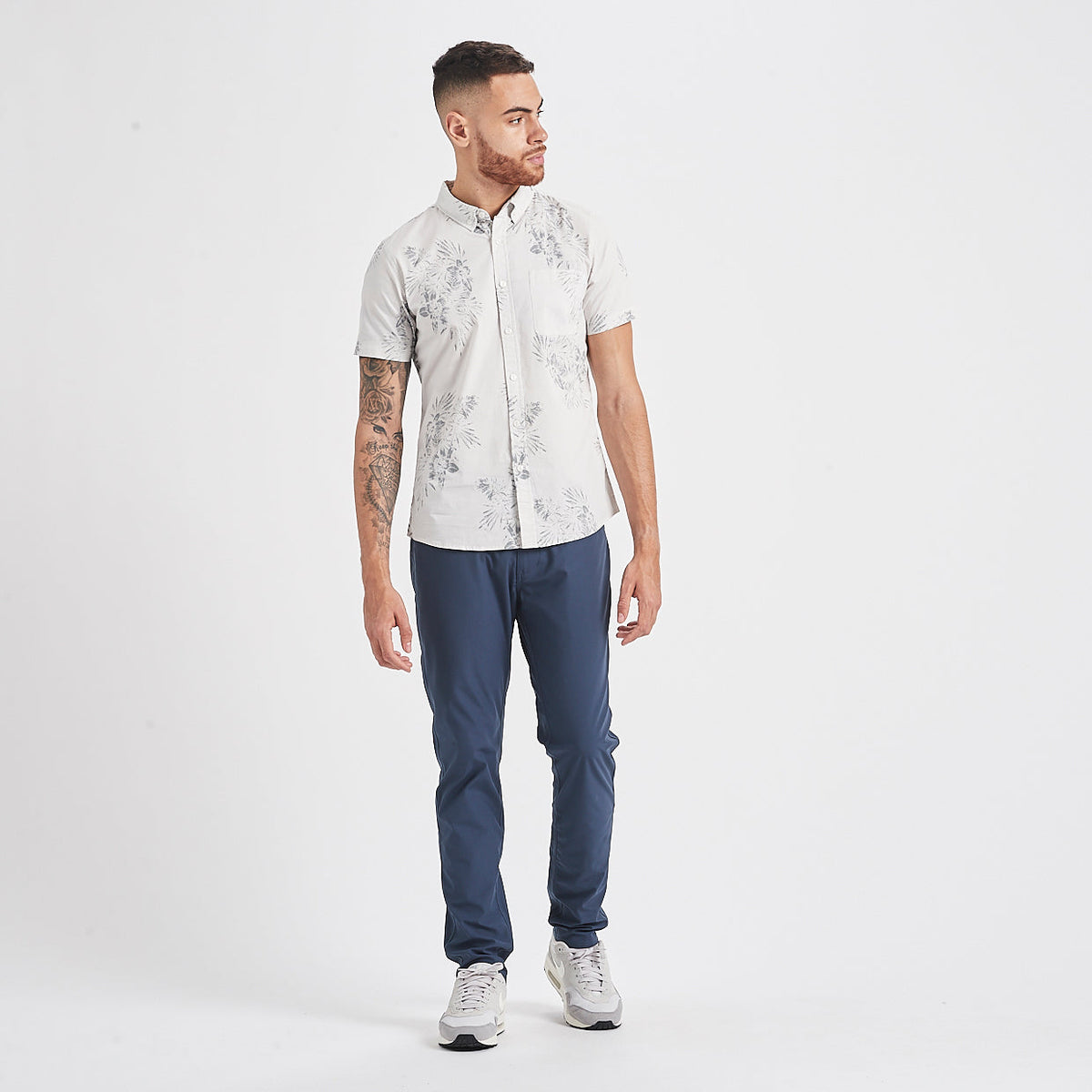 Crest Short Sleeve Button-Down | Salt Vintage Floral