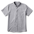 Bishop Short-Sleeve Button-Down | Light Grey