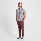 Bishop Short-Sleeve Button-Down | Light Grey