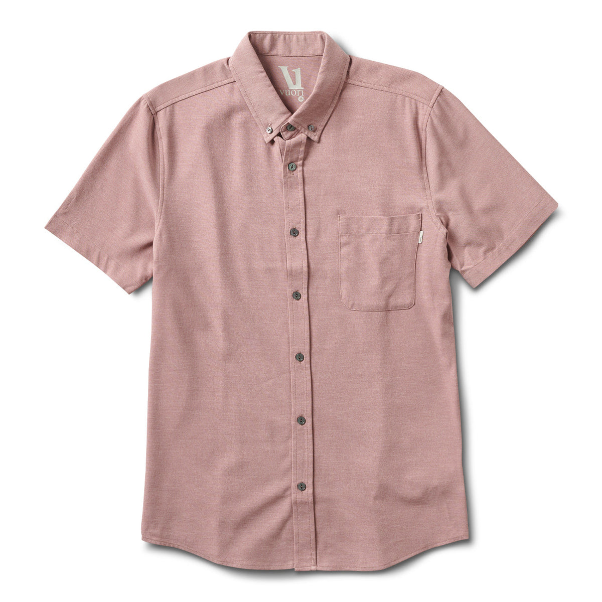 Bishop Short-Sleeve Button-Down | Saltwater Red