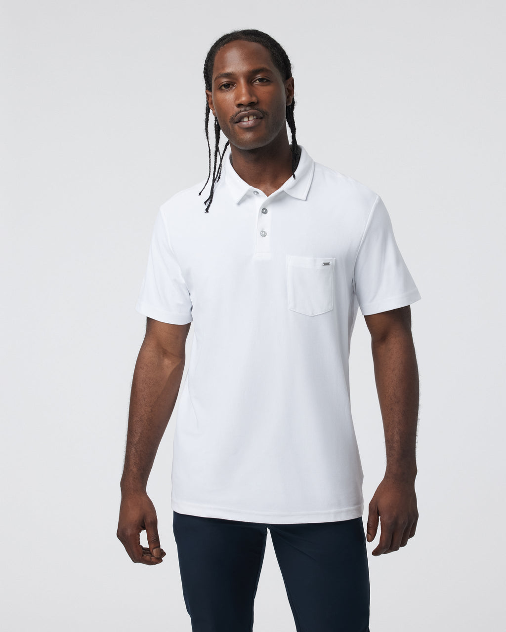 Ace Polo | White