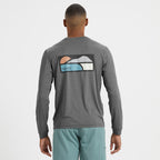 Long-Sleeve Uluwatu Water Tee | Charcoal Heather