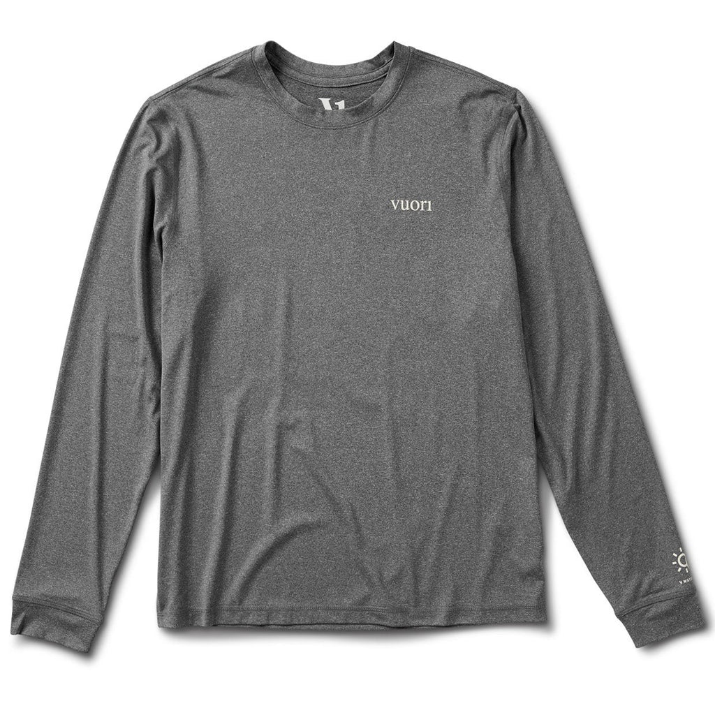 Long-Sleeve Uluwatu Water Tee | Charcoal Heather