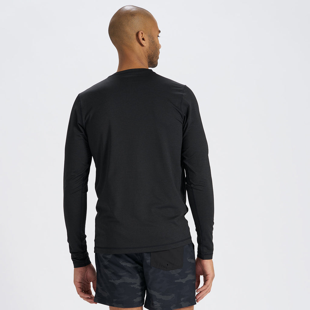 Long-Sleeve Tradewind Performance Tee | Black
